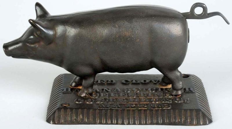 Iron Havana Cigar Advertising Pig