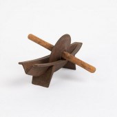 IRON HERB GRINDER, 19TH C.A pr