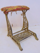 IRON KNEELING OR PRAYER BENCH,