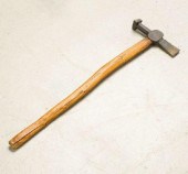 IRON LOG STAMP, MID 19TH CENTU