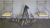 Iron Lot Including a Vintage W