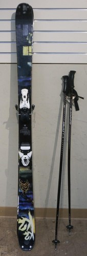 IRON MAIDEN SKIS IN CARRYING C