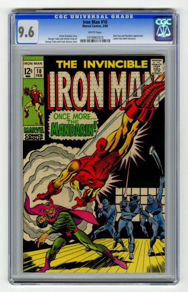 Iron Man #10 CGC 9.6 Marvel