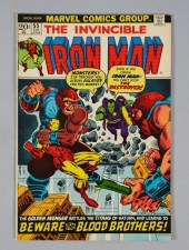 IRON MAN 55 1ST THANOS 1ST DRA