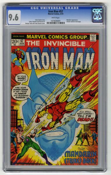 Iron Man #57 CGC 9.6 Marvel