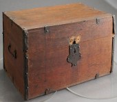 IRON MOUNTED WALNUT MEDICINE C