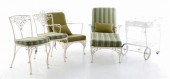 Iron patio furniture set iron-