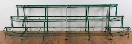 IRON PLANTER SHELF STANDS