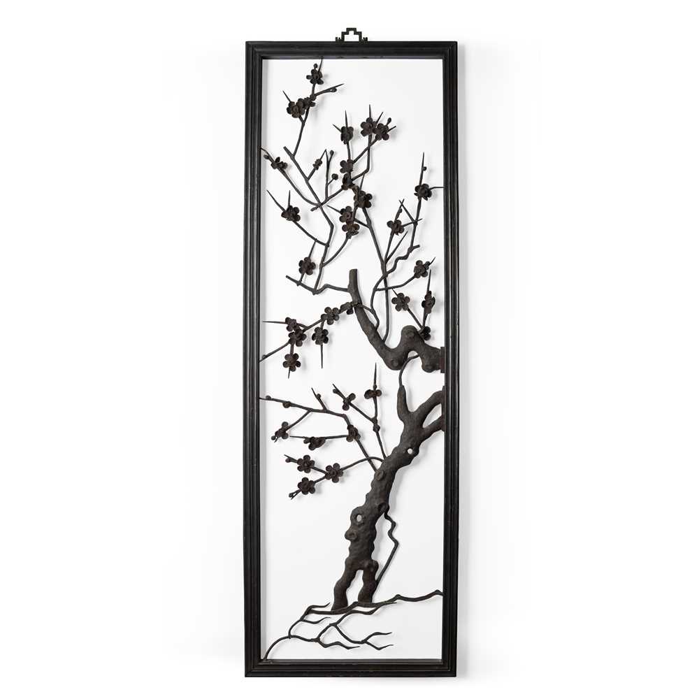 IRON 'PRUNUS' PAINTING QING