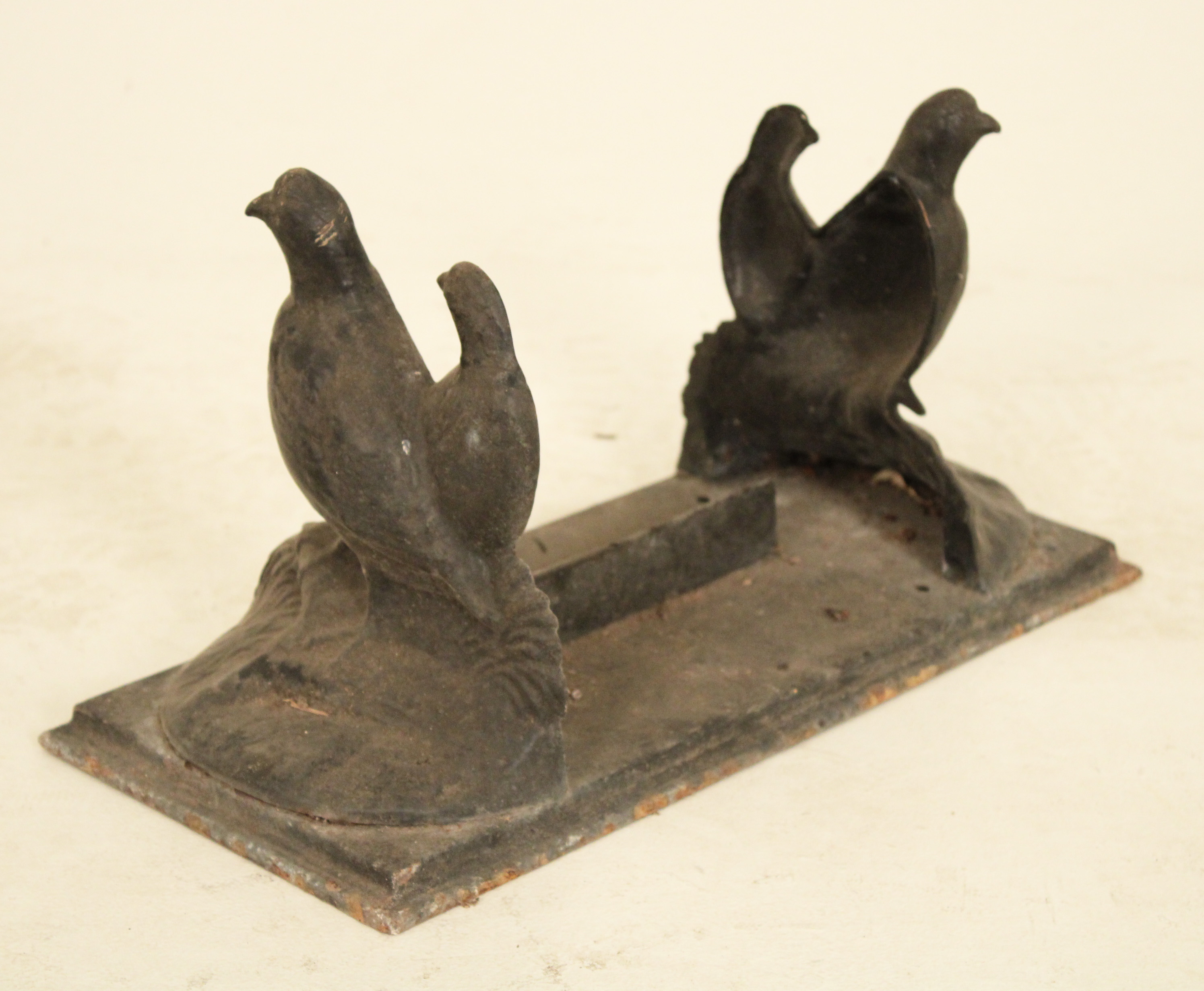 IRON QUAIL DESIGNED BOOT SCRAPE