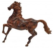 IRON RED CAST BRONZE STANDING