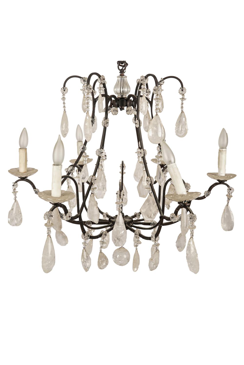 IRON & ROCK CRYSTAL FIXTUREsix