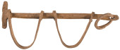 IRON SLAVE LEG SHACKLES OF THE