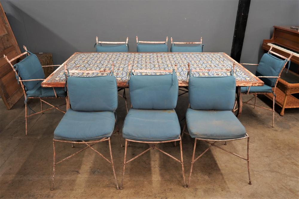 IRON & TILE PATIO DINING