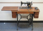 IRON TREADLE BASE SINGER SEWIN
