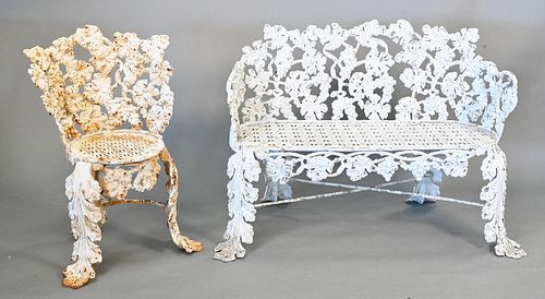 IRON TWO-PIECE OUTDOOR SET, TO