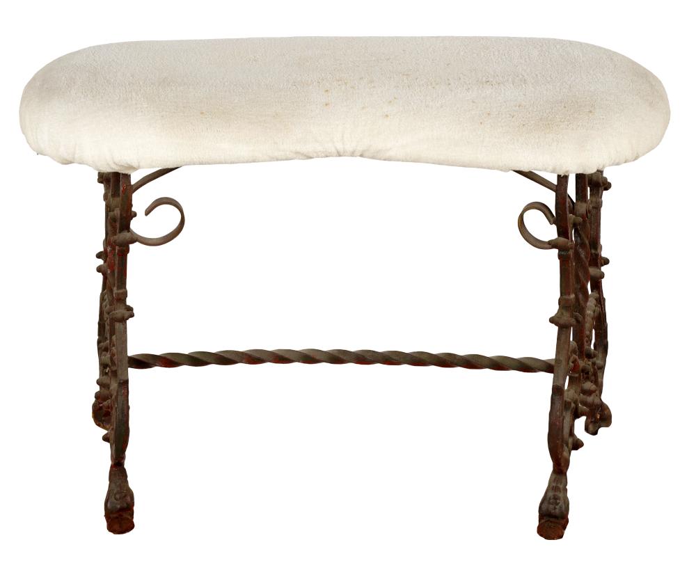IRON VANITY BENCHwith