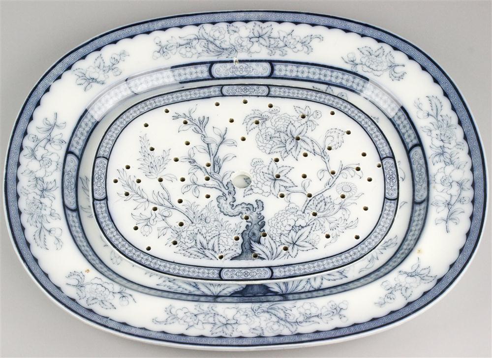 IRONSTONE PLATTER probably