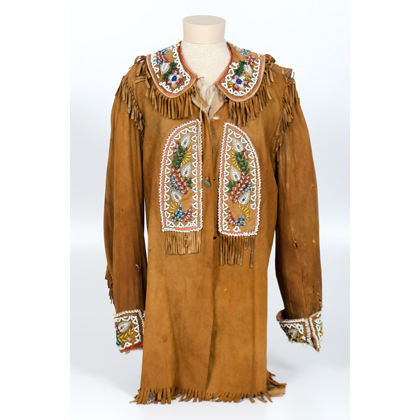 Iroquois Beadwork on Hide Jacket
