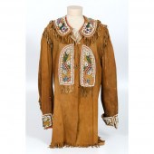 Iroquois Beadwork on Hide Jack