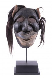 IROQUOIS FALSE FACE MASK 19th