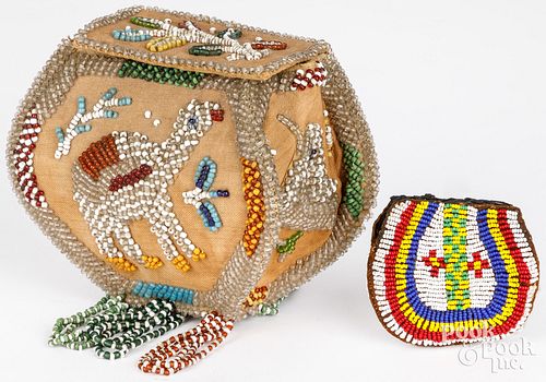 IROQUOIS INDIAN BEADED