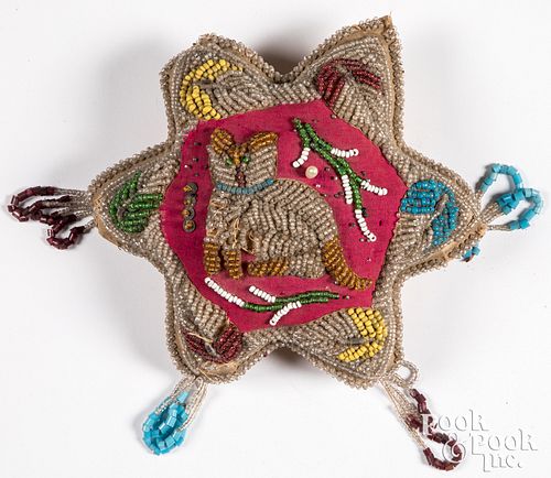IROQUOIS INDIAN BEADED TRADE
