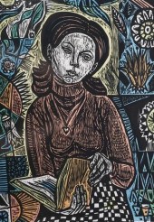 IRVING AMEN, COLOR WOODBLOCK P