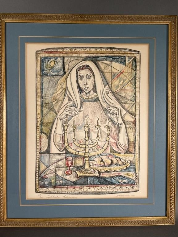IRVING AMEN LITHOGRAPHColor