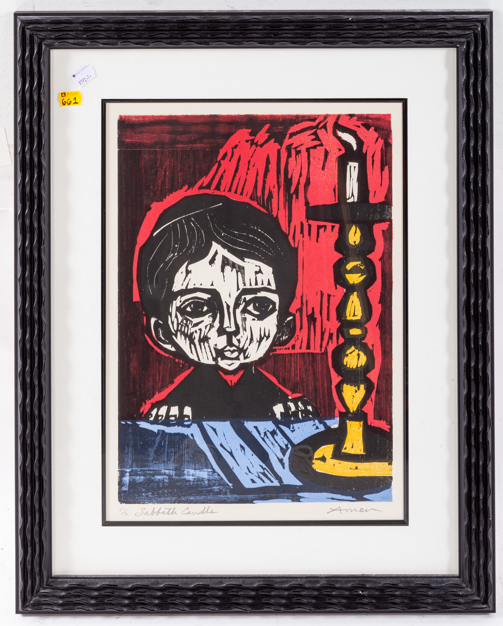 IRVING AMEN. "SABBATH CANDLE,"