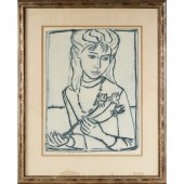 IRVING AMEN, SIGNED LITHOGRAPH