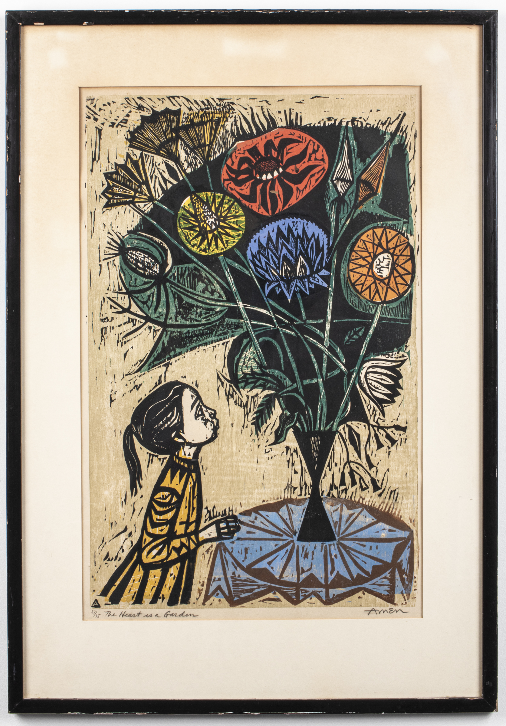 IRVING AMEN "THE HEART IS A GARDEN"