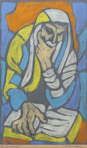 IRVING AMEN WOODCUT PROPHETIrv