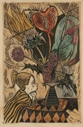 IRVING AMEN WOODCUT TO WONDER