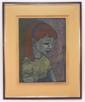 IRVING AMEN YOUNG GIRL WOODBLO