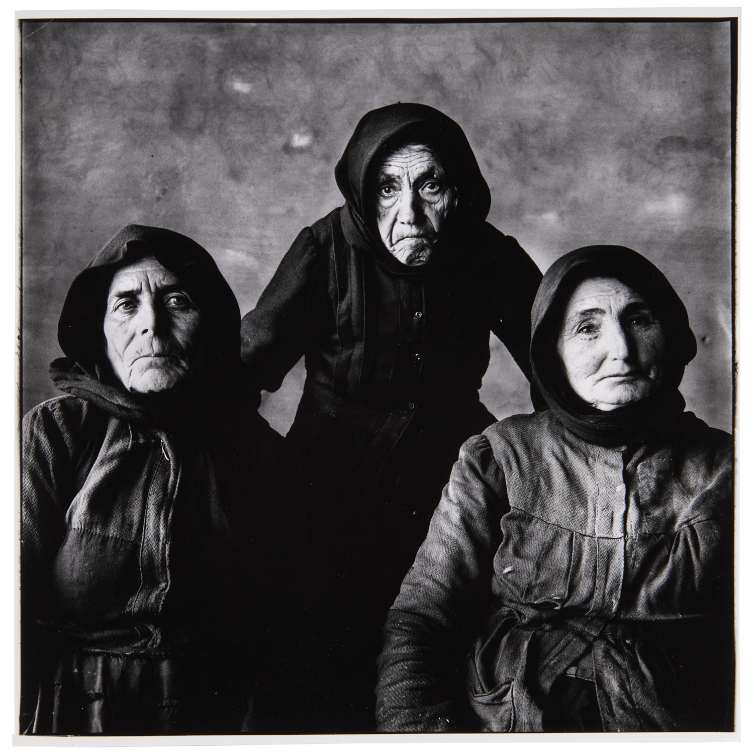 IRVING PENN, 3 CRETAN WOMEN, CRETE,