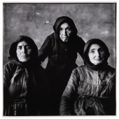 IRVING PENN, 3 CRETAN WOMEN, C