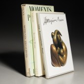 IRVING PENN, (3) INSCRIBED VOL