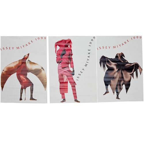 IRVING PENN, (3) ISSEY MIYAKE