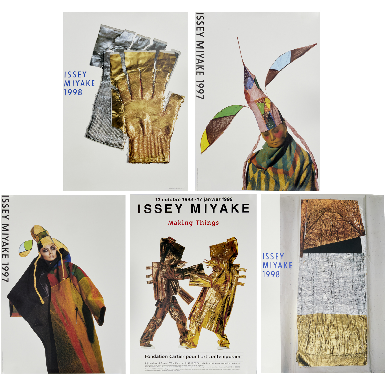 IRVING PENN, (5) ISSEY MIYAKE
