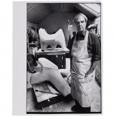 IRVING PENN, HENRY MOORE IN TH