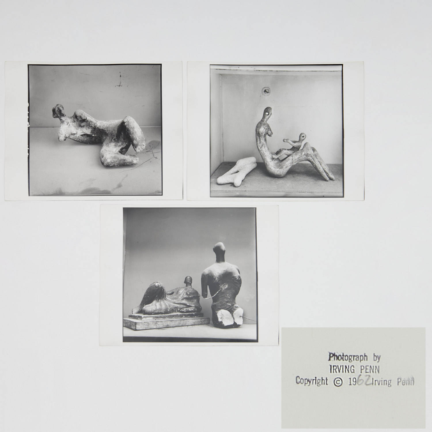 IRVING PENN, HENRY MOORE'S