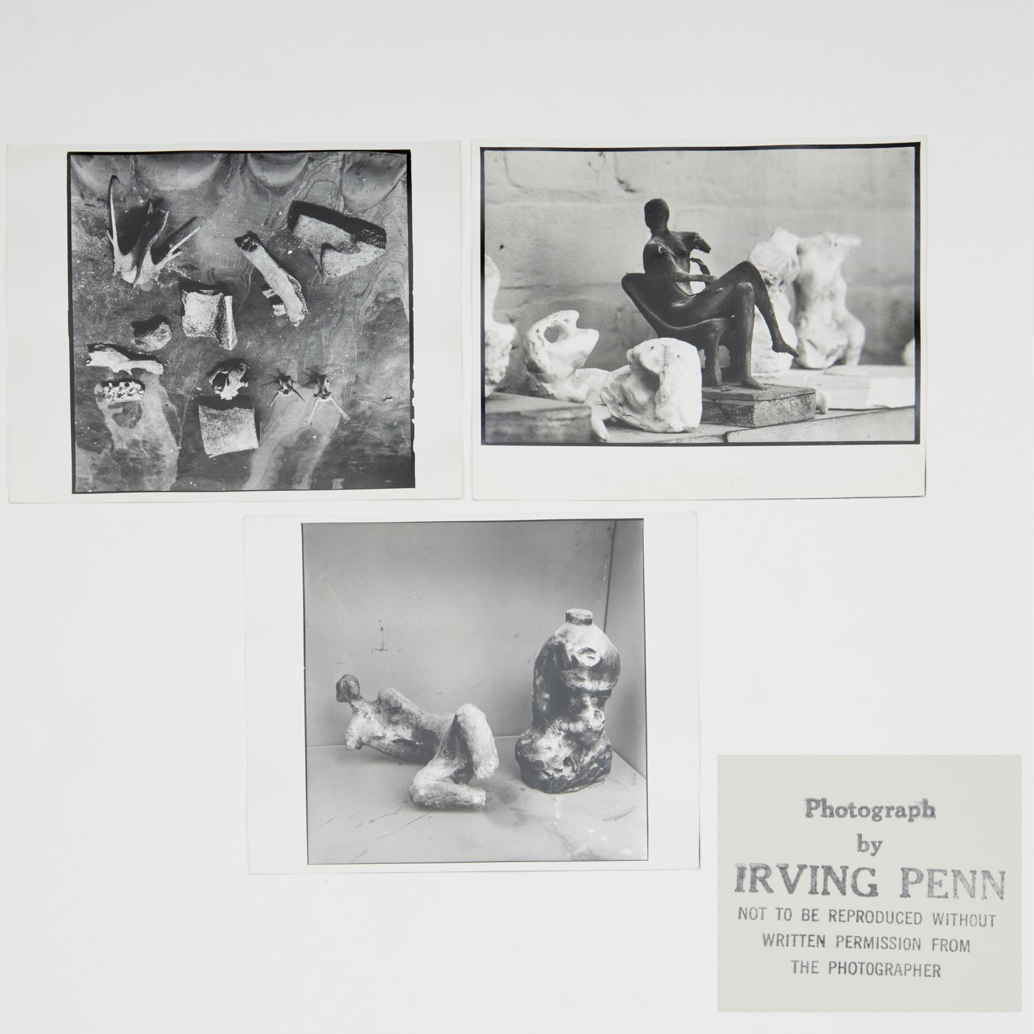 IRVING PENN, HENRY MOORE'S
