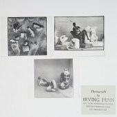 IRVING PENN, HENRY MOORE'S STU