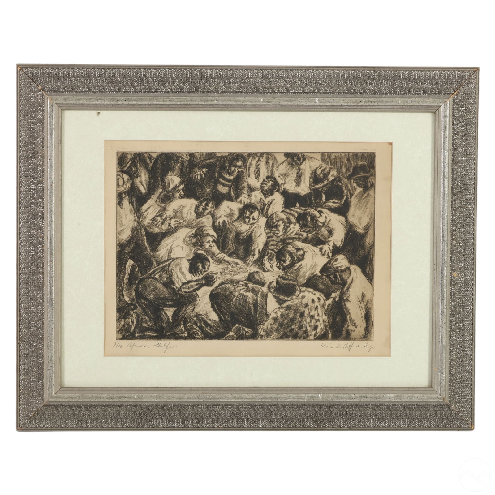 IRWIN HOFFMAN 1901-1989 AFRICAN