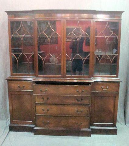 IRWIN Mahogany Crown Glass China