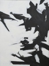 IRWIN STAVITSKY ABSTRACT OIL O
