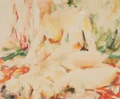 IRWIN STAVITSKY OIL ON BOARD A