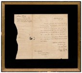 Isaac Hull autograph letter (1