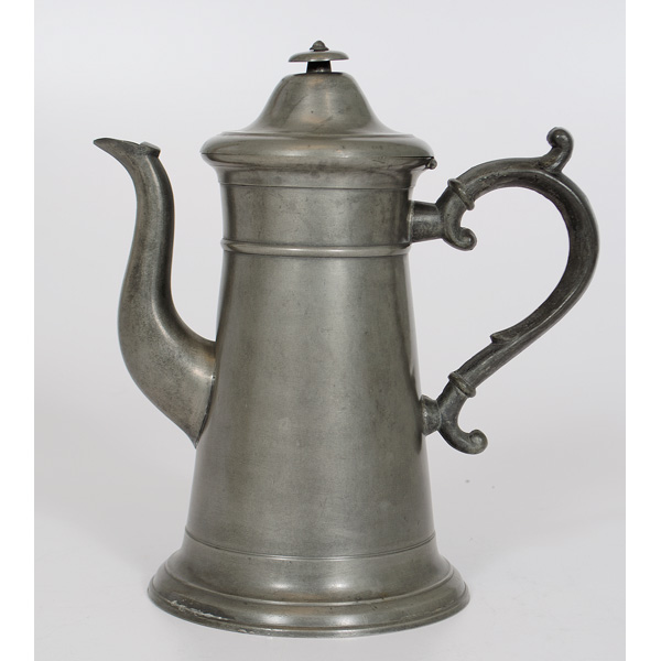 Isaac Lewis Pewter Coffee Pot